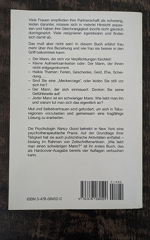 Wie liebt man einen schwierigen Mann?